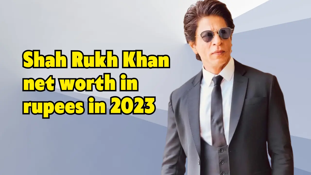 Shah Rukh Khan net worth in rupees